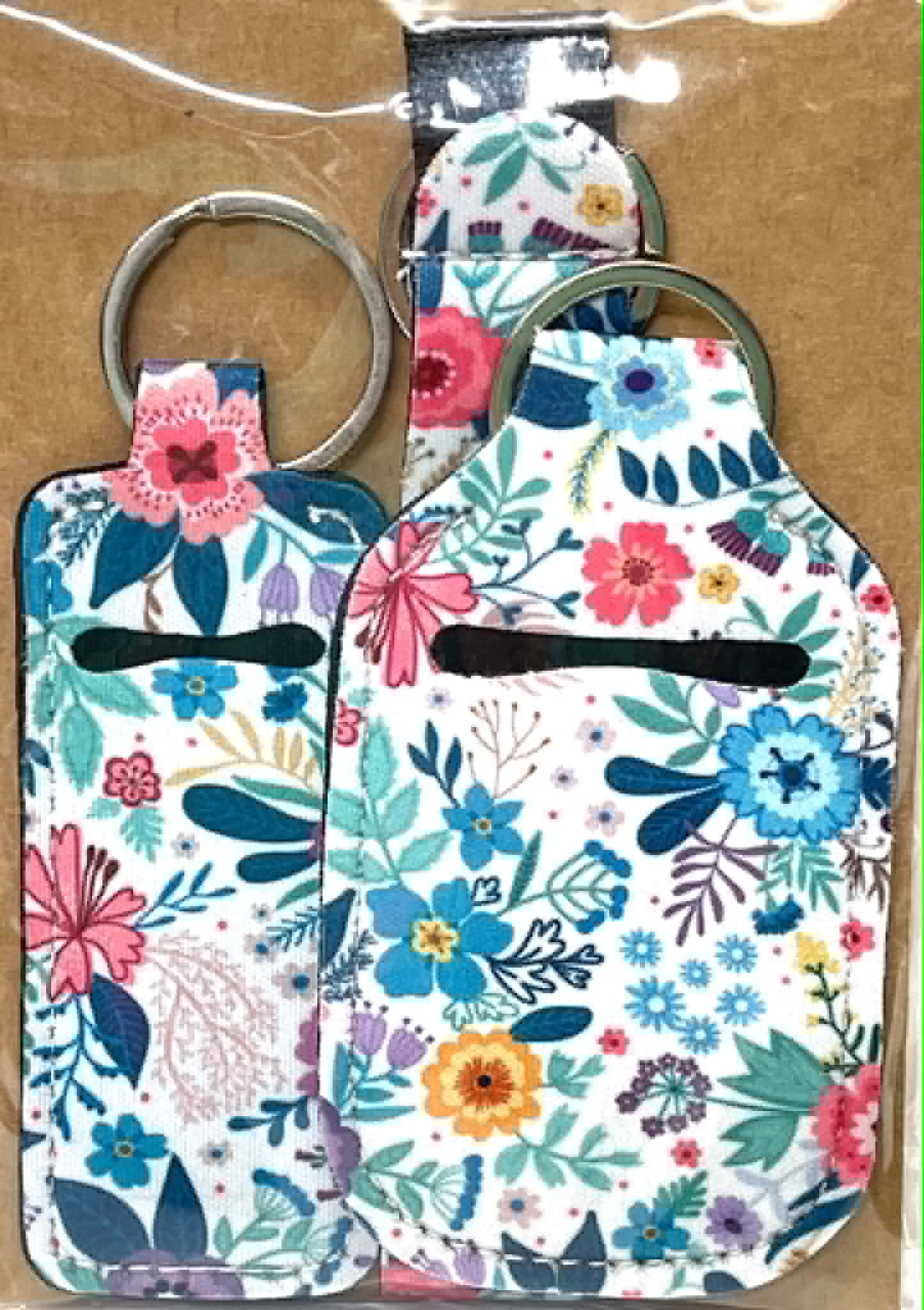 3 PC WHITE FLORAL