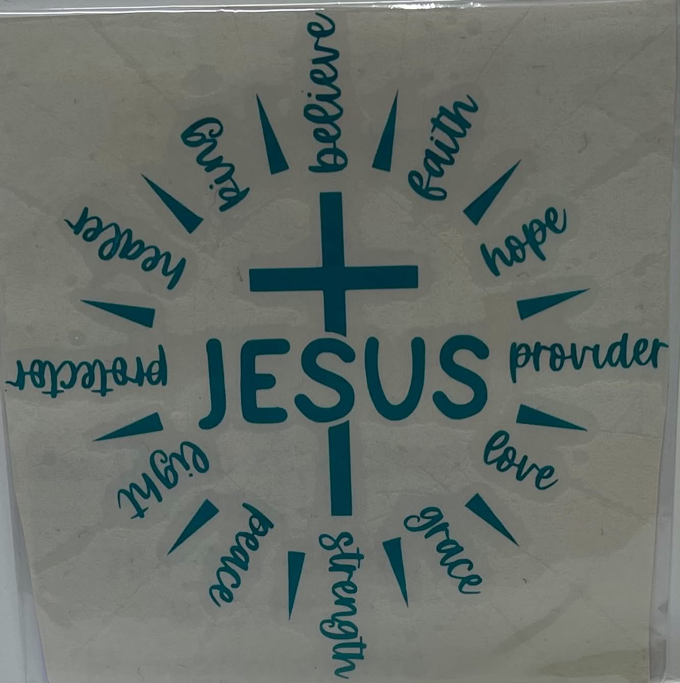 JESUS CROSS WORDS