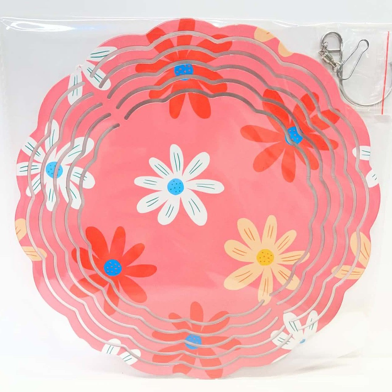 PINK WITH DAISIES