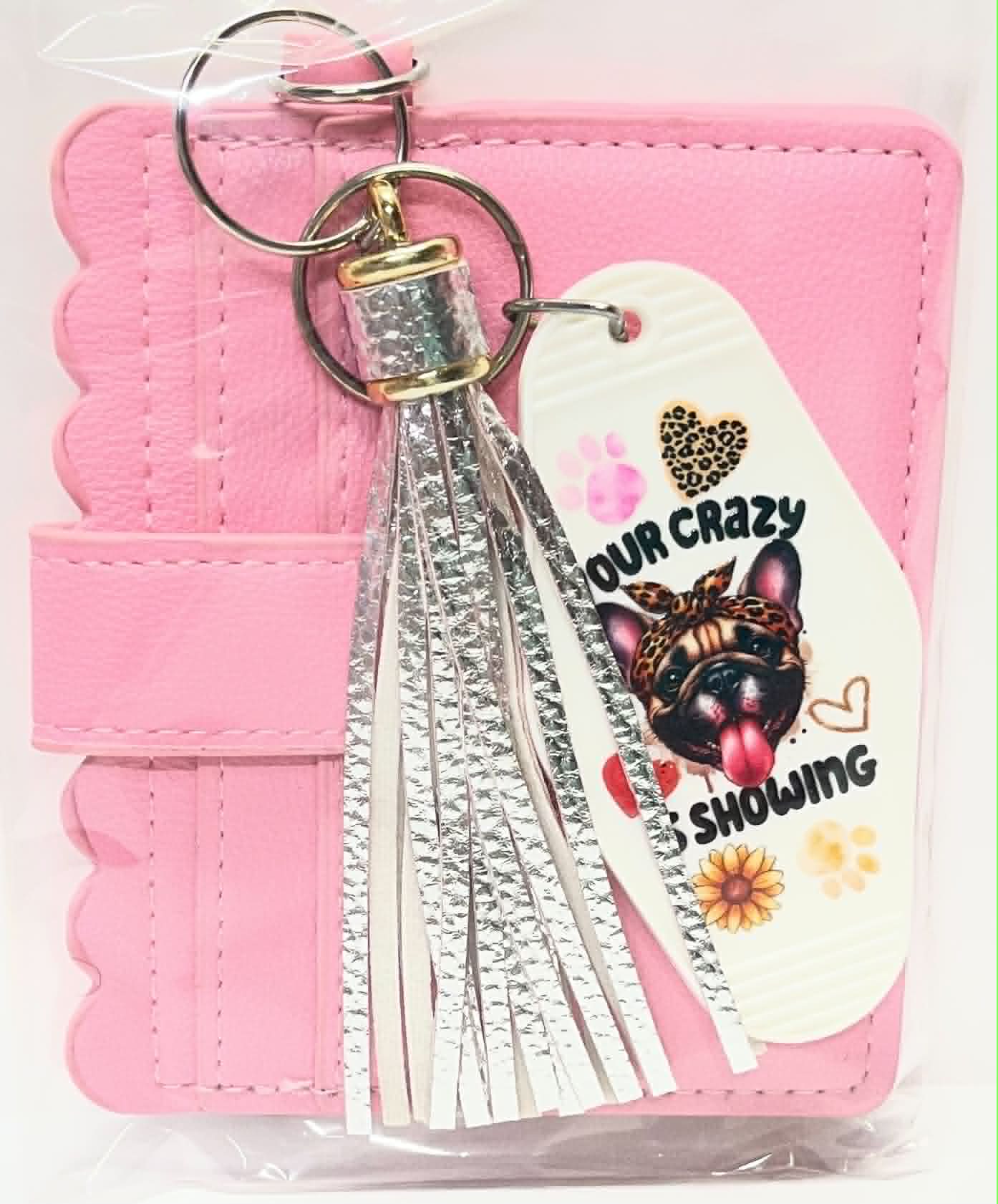 LIGHT PINK YOUR CRAZY IS SHOWING