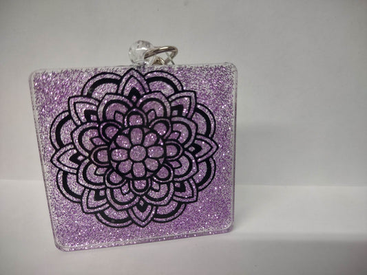 Light Purple Flower Mandala