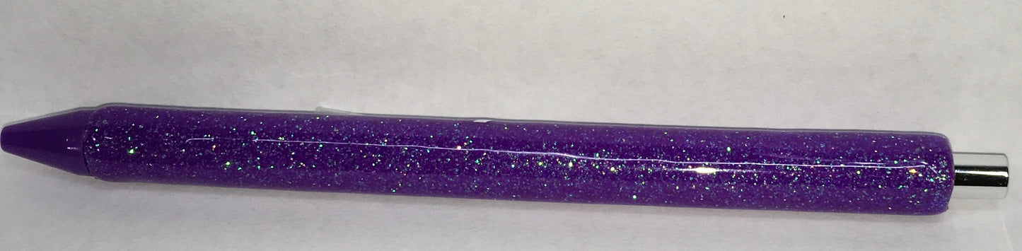 Dark Purple Example Glitter 
Pen