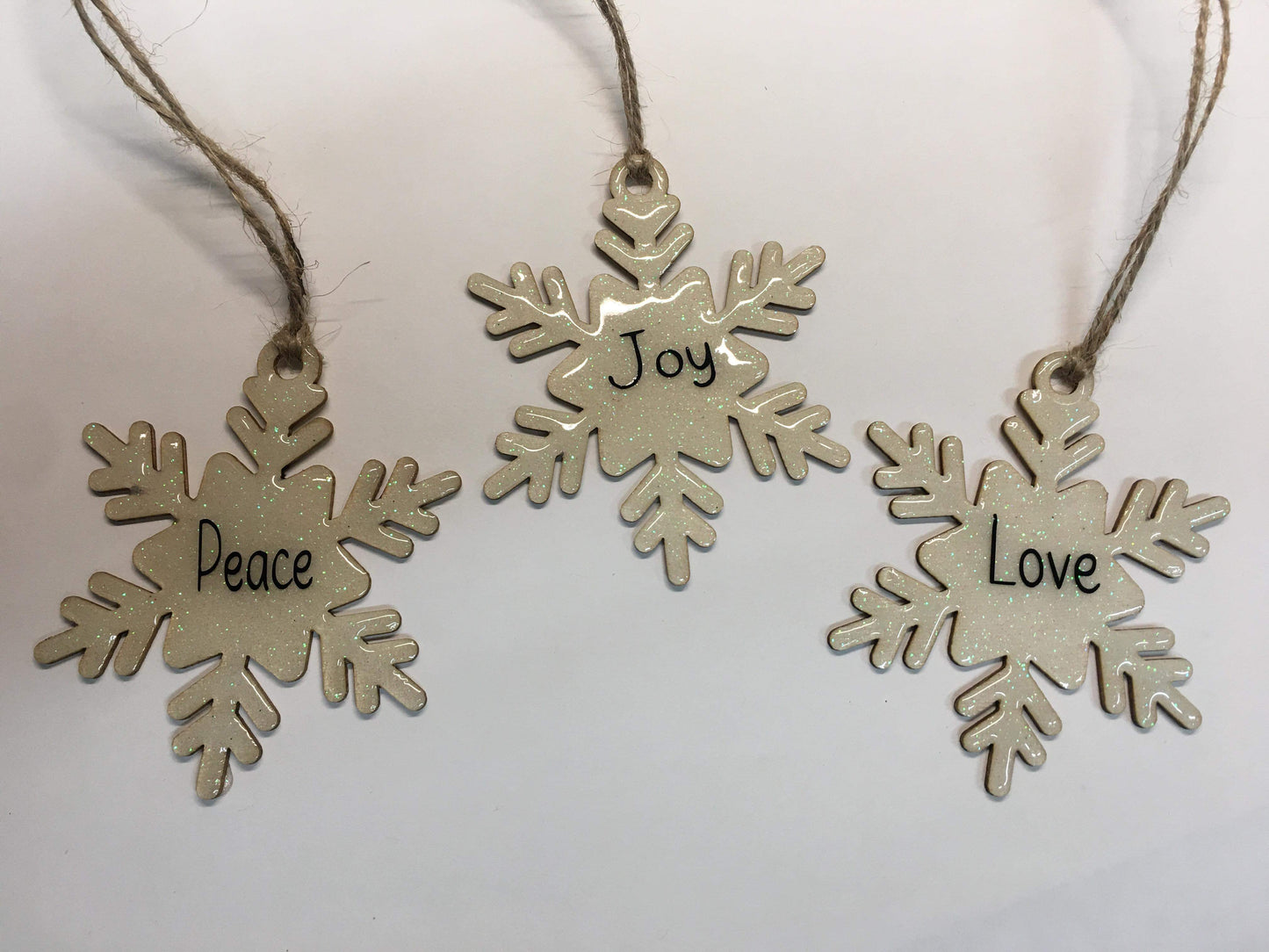 Peace, Joy, Love set of 3