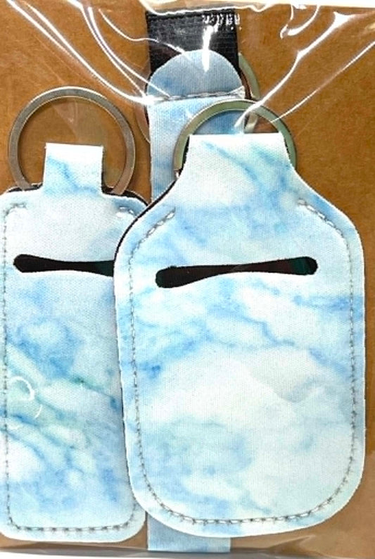 3 PC LIGHT BLUE MARBLE