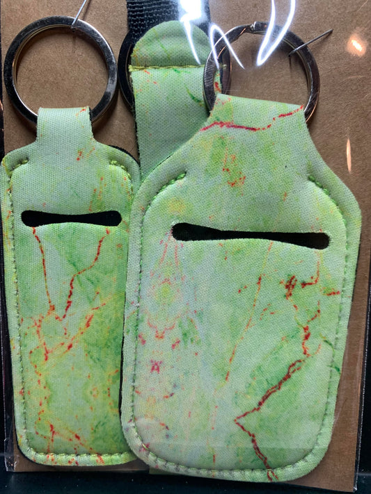 3 PC LIME GREEN MARBLE