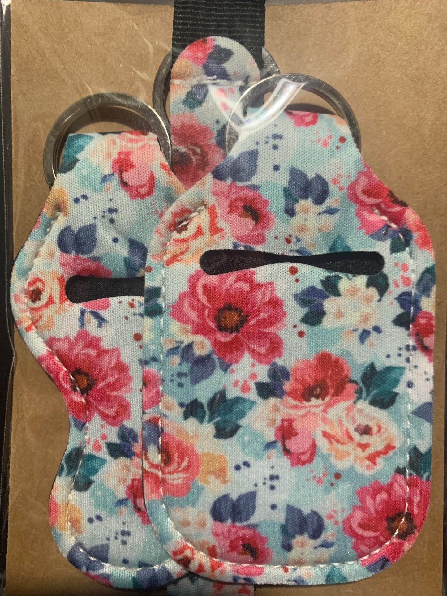 3 PC LIGHT BLUE FLORALS