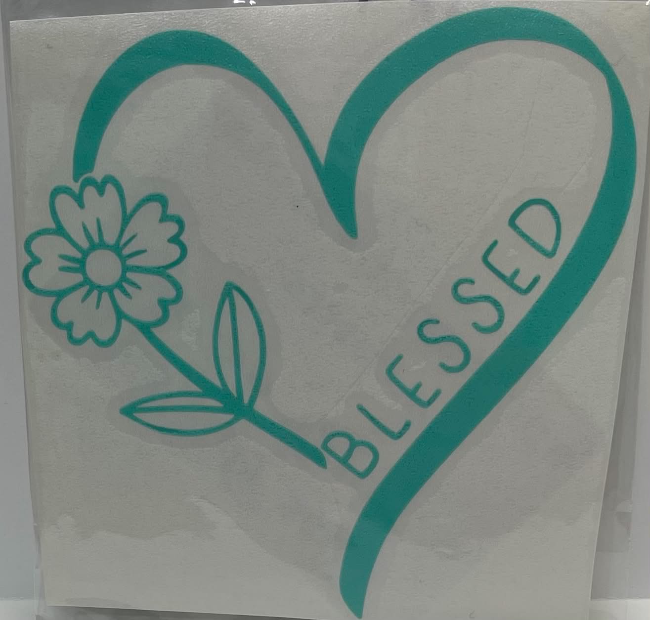 FLOWER HEART BLESSED