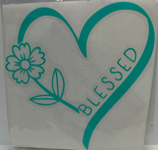FLOWER HEART BLESSED