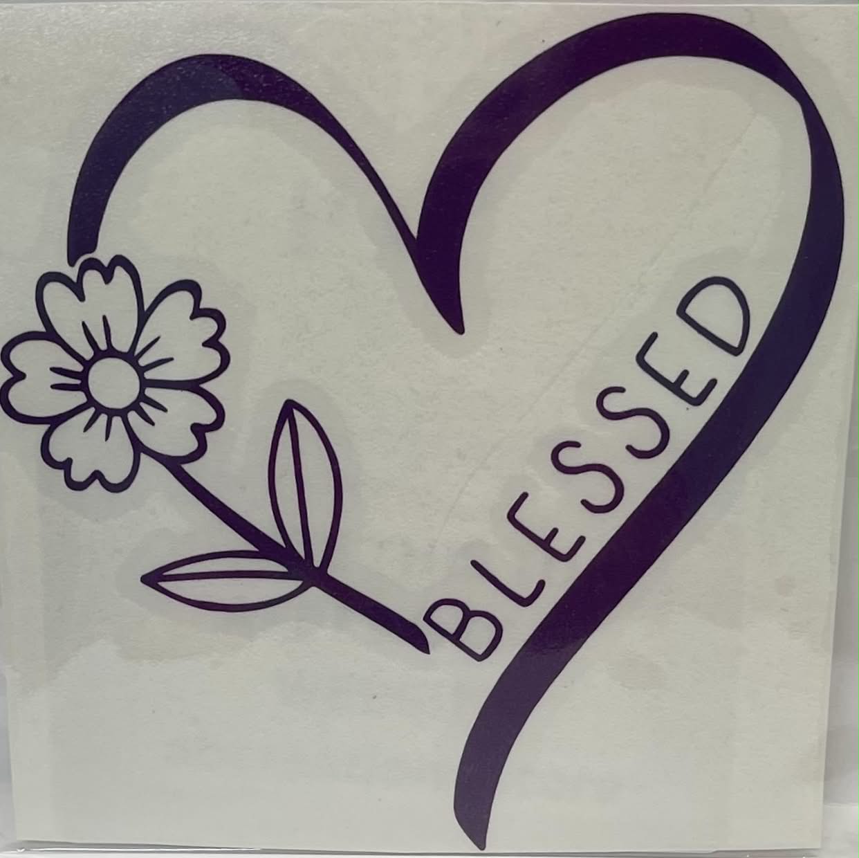 FLOWER HEART BLESSED