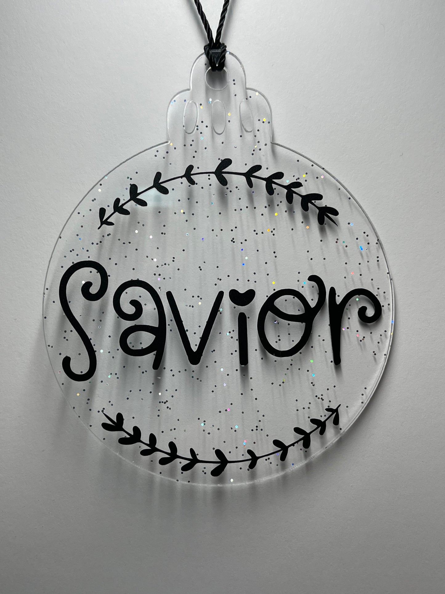 3 IN CLEAR GLITTER SAVIOR