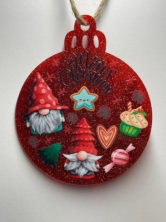 3 IN GNOME MERRY CHRISTMAS