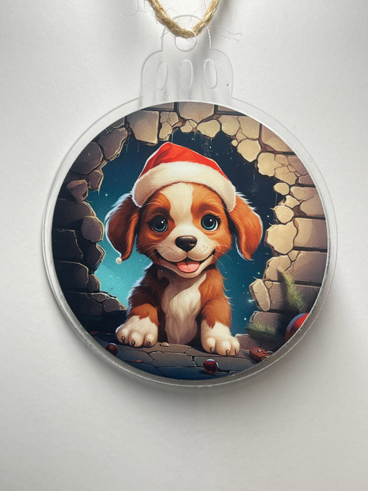 3 IN DOG BREAKING WALL