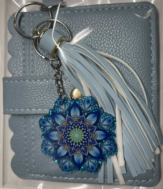 LIGHT BLUE WITH BLUE MANDALA