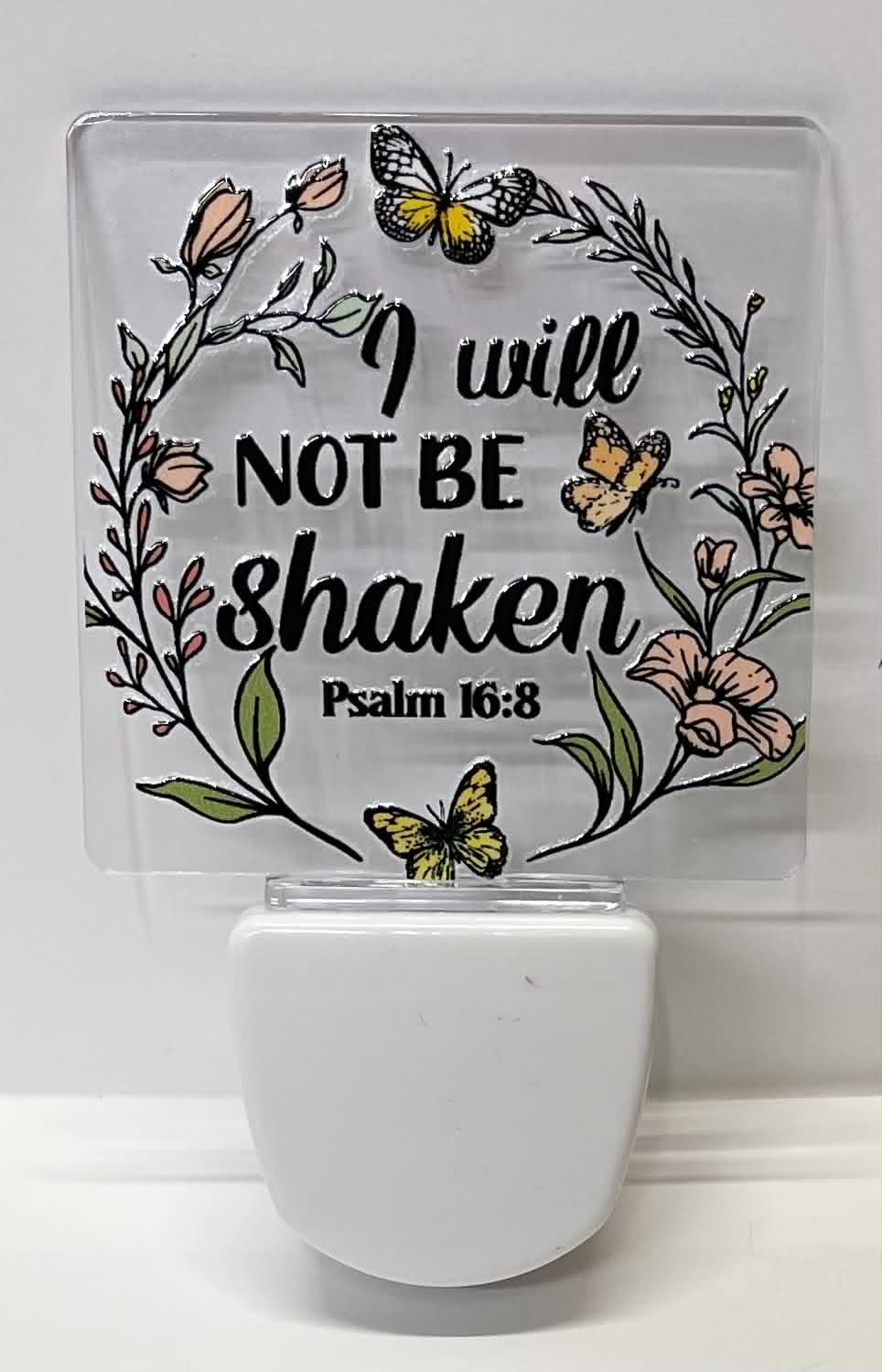 I WILL NOT BE SHAKEN