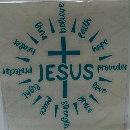 JESUS CROSS WORDS