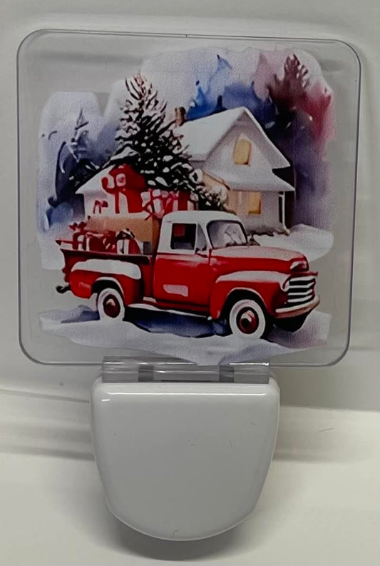 OLD RED TRUCK