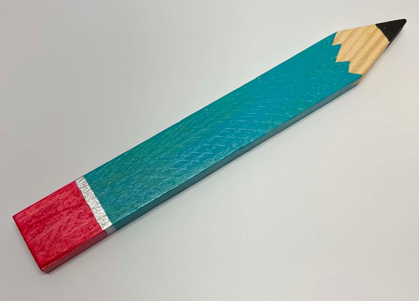 WOODEN PENCIL TABLE/DESK SIGN