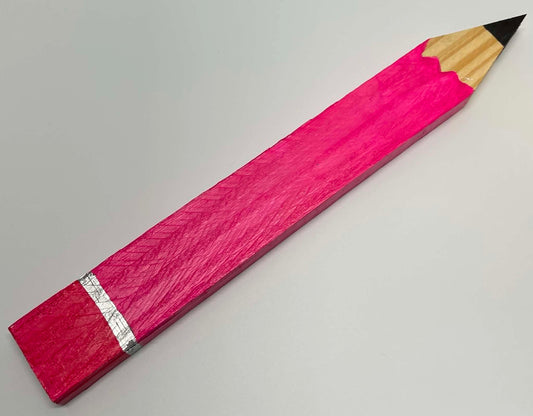 WOODEN PENCIL TABLE/DESK SIGN