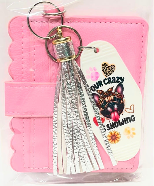 LIGHT PINK YOUR CRAZY IS SHOWING