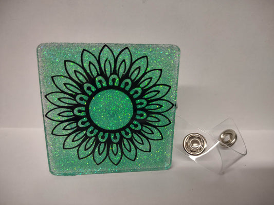 Teal Flower