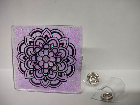 Lavender Flower Mandala