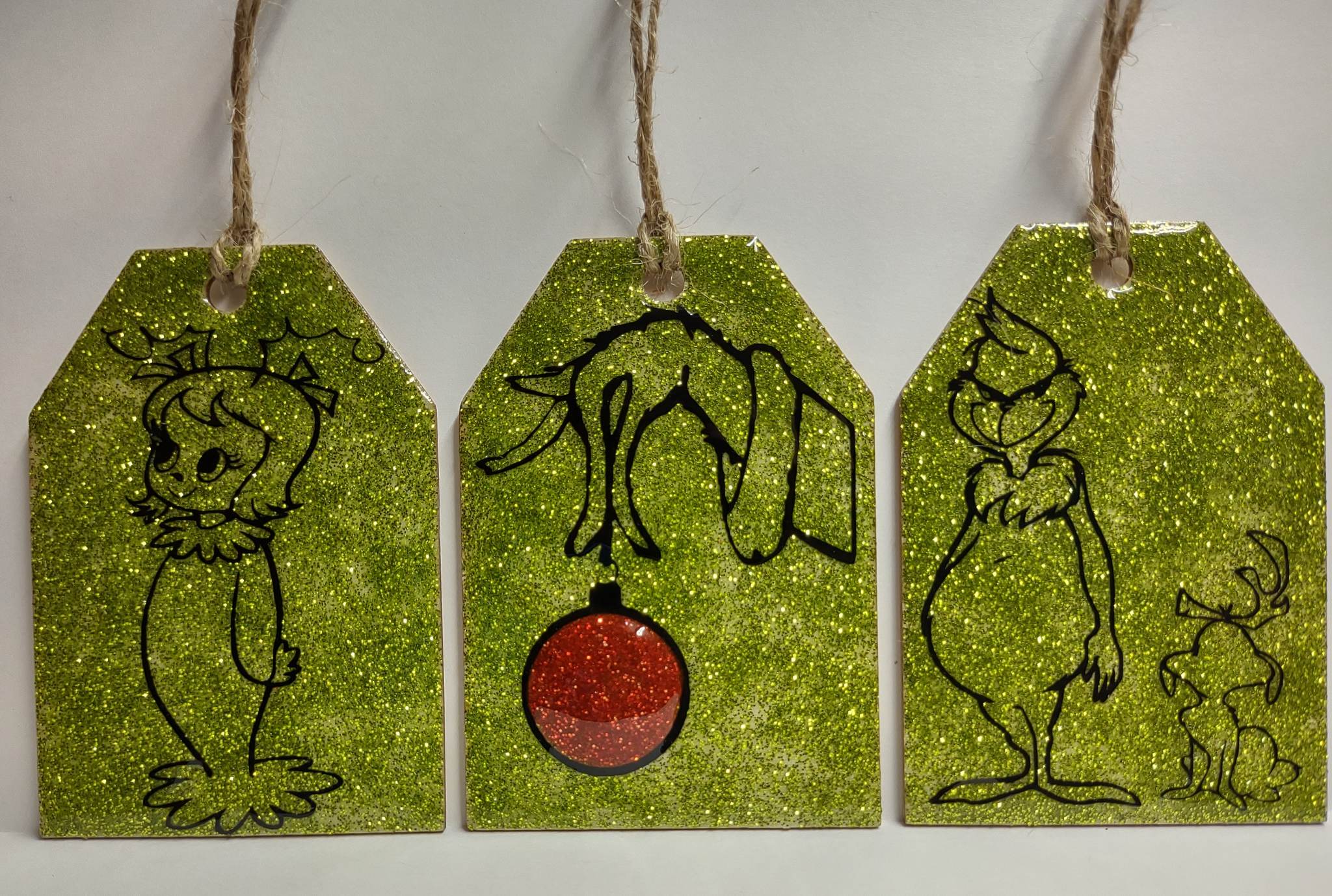 Cindy Loo, Red Bulb, Grinch and Max – ABCreations