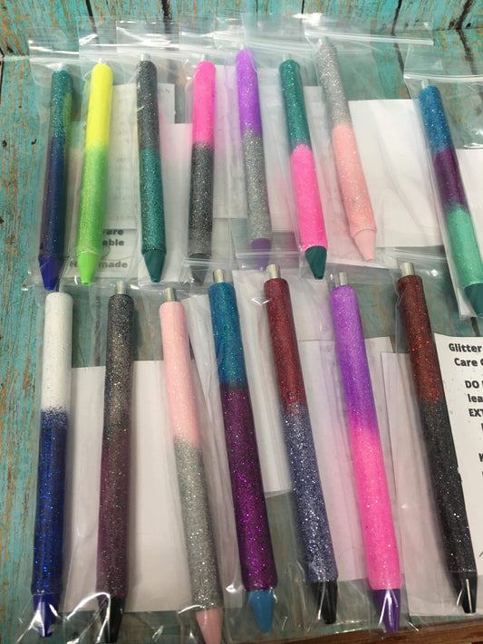 Solid or Multi-Color Glitter Pens