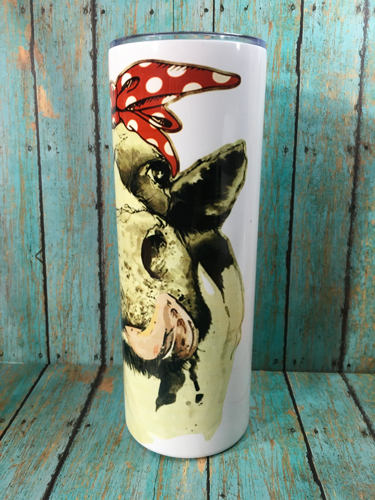 Cow with Red Bandanna