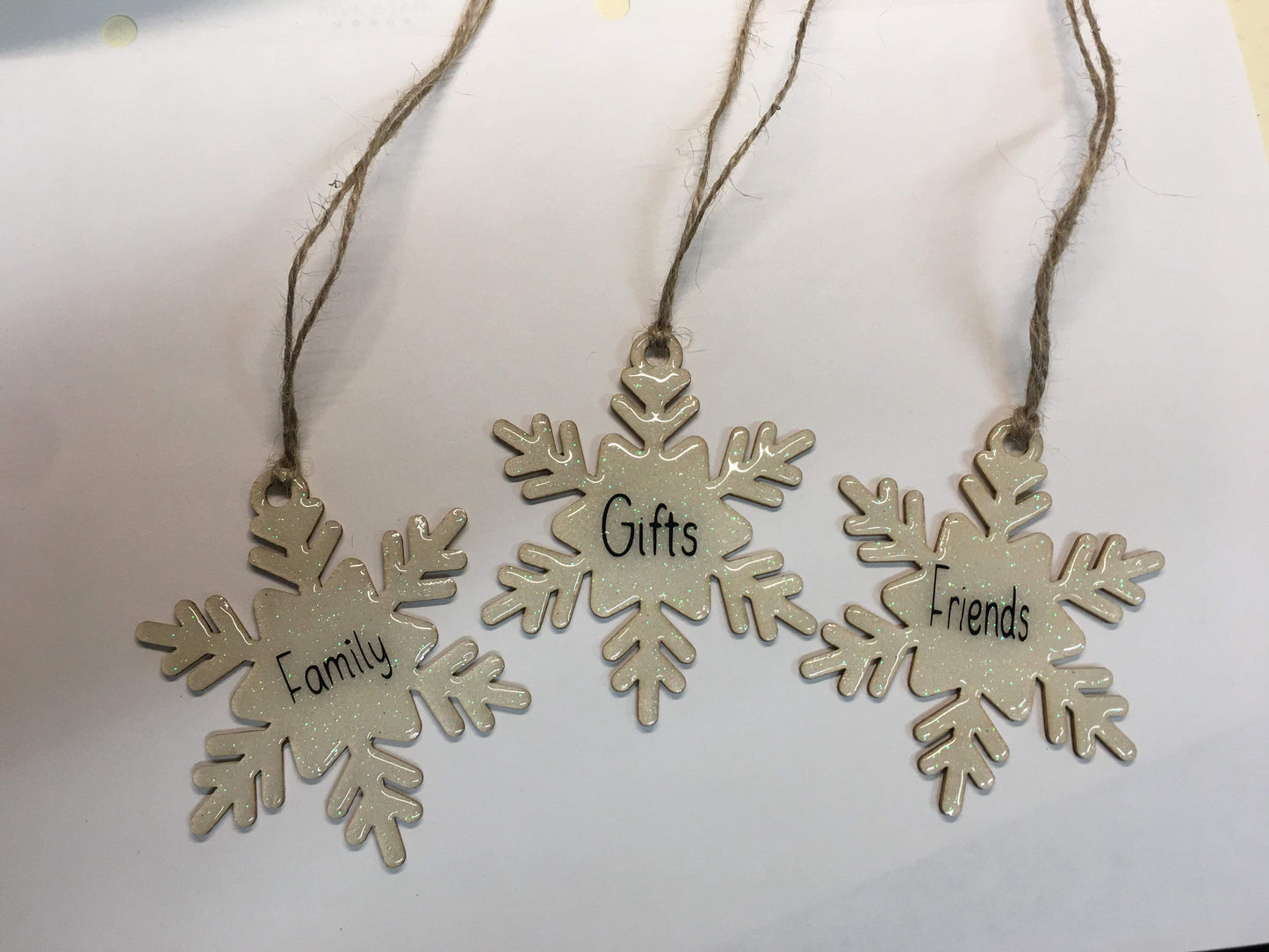 Family, Gifts, Friends set of 3