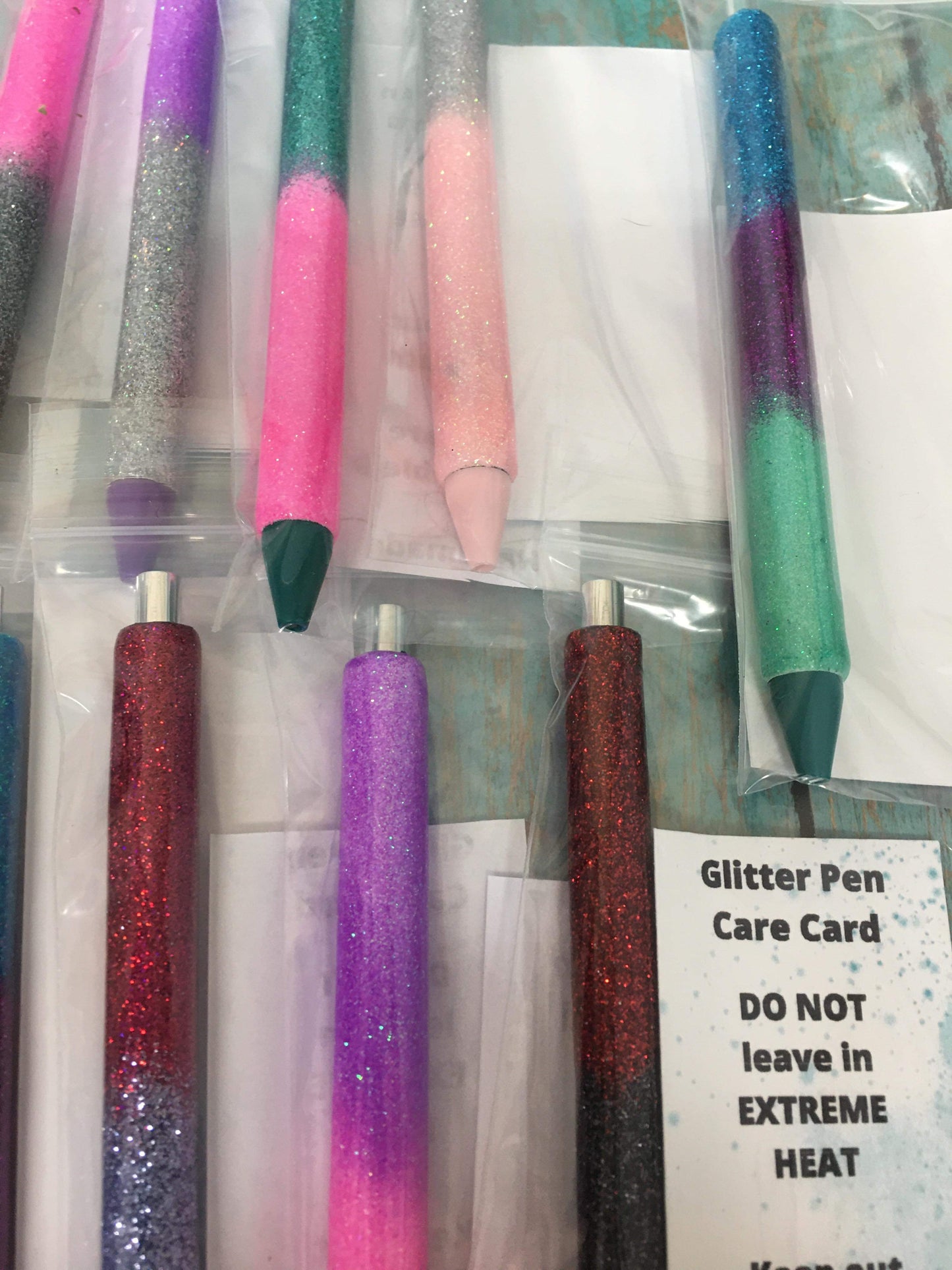 Solid or Multi-Color Glitter Pens