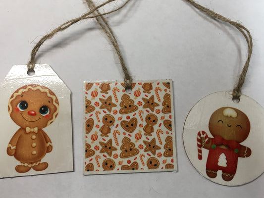 Gingerbread Men Set of 3