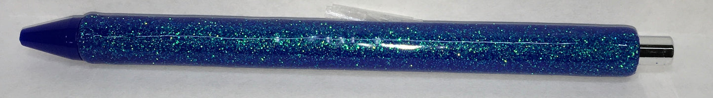 Dark Blue Example Glitter Pen