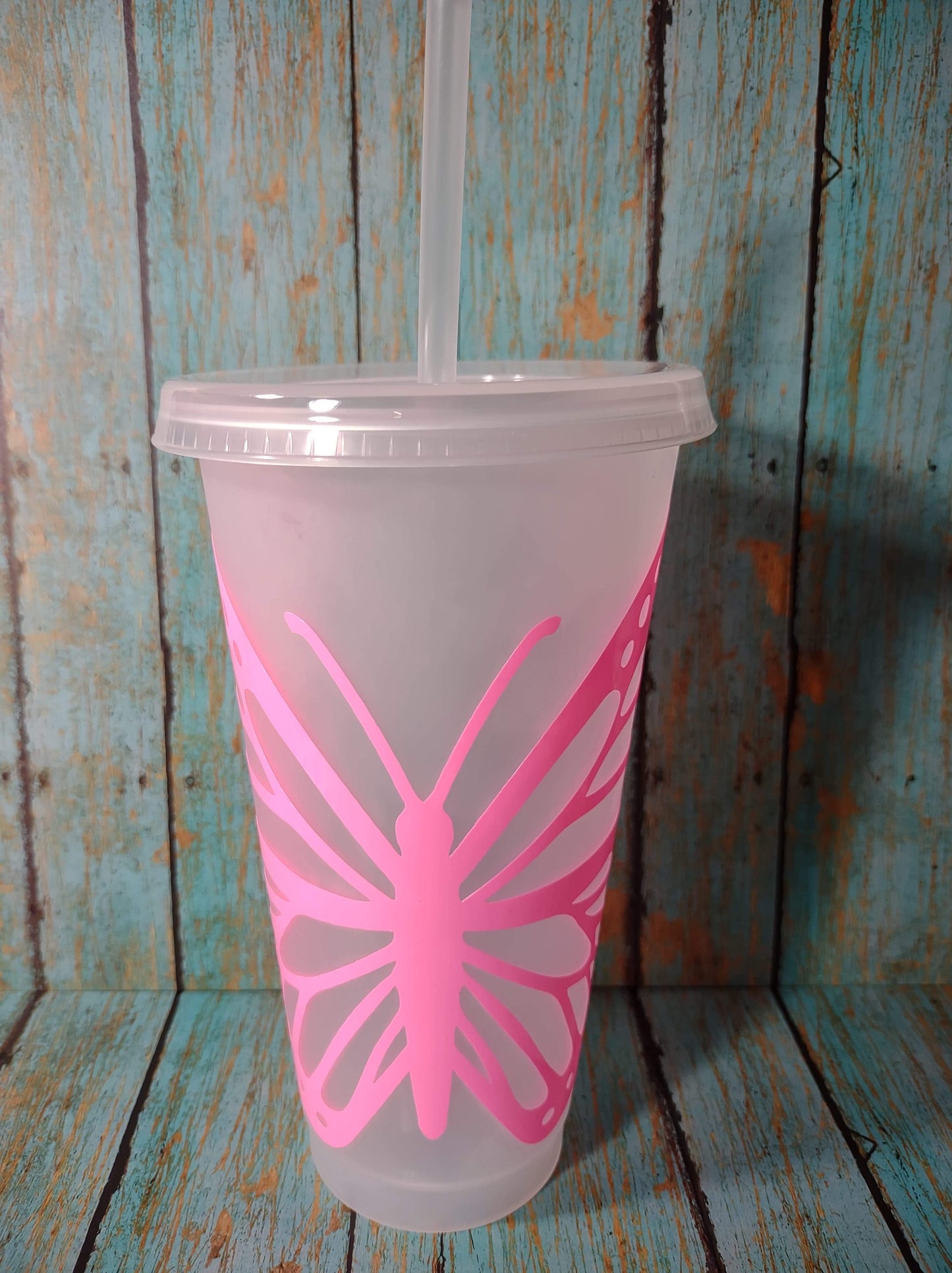 Butterfly Pink to Dark Blue