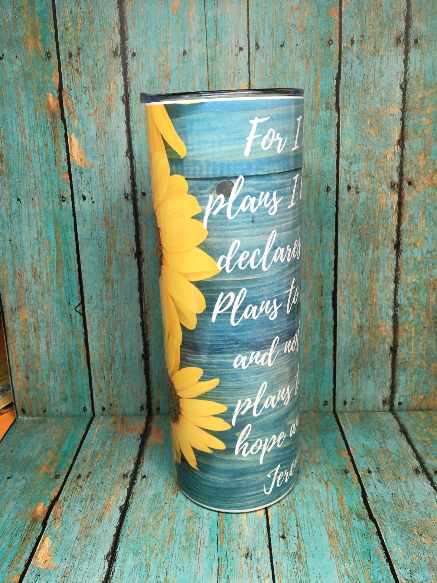 Jeremiah 29:11 with Sunflowers