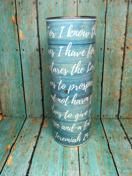 Jeremiah 29:11 with Sunflowers