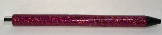 Dark Pink Example Glitter Pen