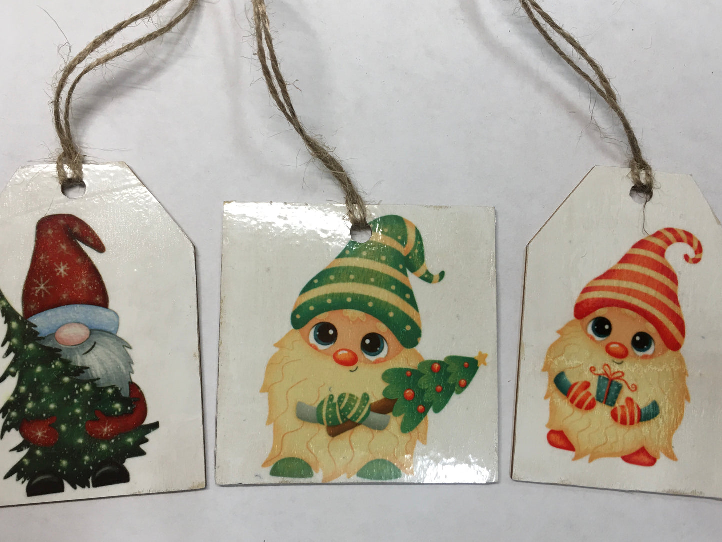Gnome with Christmas Trees Set of 3