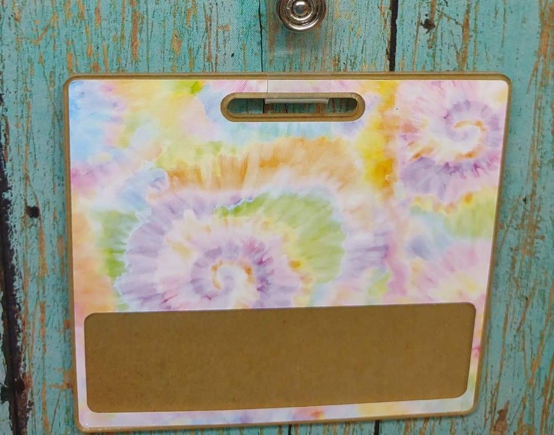 Pastel Tie Dye Horizontal